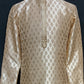 Dazzling Gold Color Designer Banarasi Brocade Kurta With Linning And Pajama Pant For Men Near Me