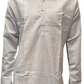 Delightful Gray Color Cotton Kurta With Pajama For Men