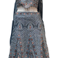 Elegant Gray Color Net With Embroidery And Sequins Work Lehenga Choli For Women