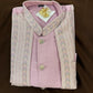 Amazing Purple Color Embroidery And Sequins Work Sherwani Suits For Men