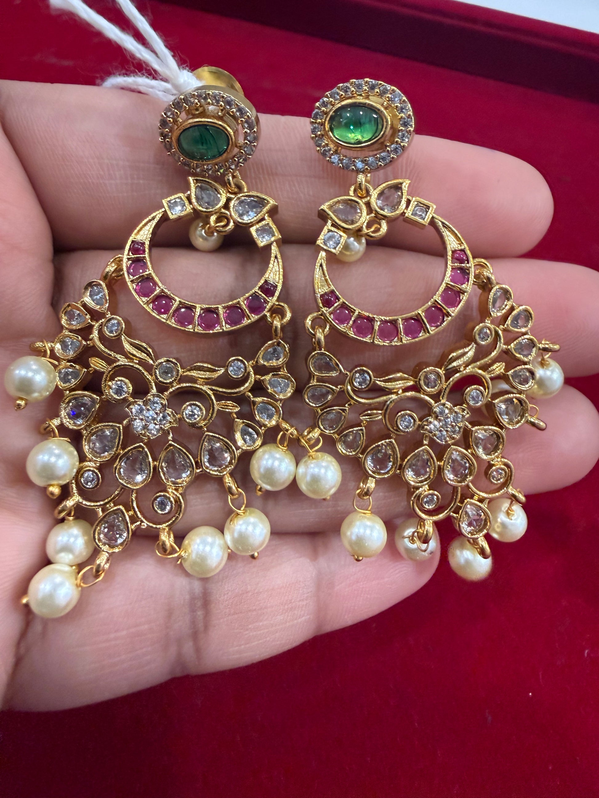 Beautiful Multicolor Gold Plated Earrings for Women in USA