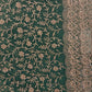 Attractive Green Color Soft Net Embroidered Work With Gold Stone Fancy Saree - PREMIUM QUALITY