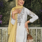 Gorgeous White Colored Premium Silk Palazzo Suit Near Me