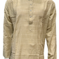 Attractive Gray Color Cotton Kurta With Pajama Set For Men
