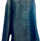 Beautiful Teal Blue Color Jacquard With Printed Work Kurta Set For Men