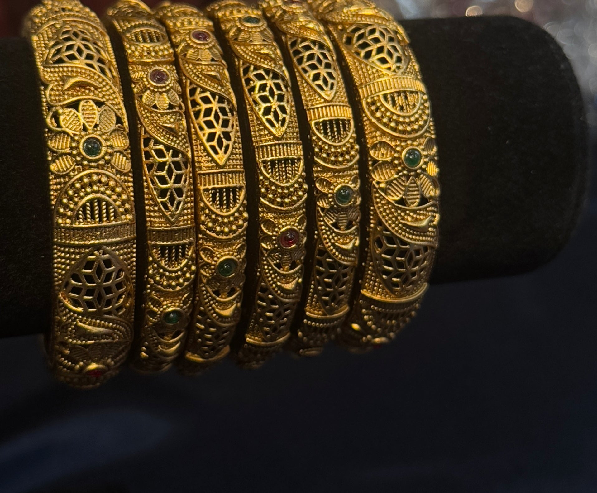 Antique Gold Plated Bangles Near Me
