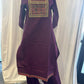 Beautiful Wine Color Cotton With Printed Work Salwar Suits With Dupatta For Women