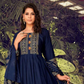 Royal Blue Color Fancy Foil Printed Rayon Gowns With Dupatta Collection
Near Me