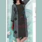 Pretty Gray Colored Slub Rayon Kurti
