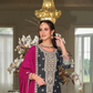 Blue Color Embroidery Work Salwar Suits With Dupatta Near Me
