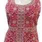 Beautiful Red Color Georgette With Embroidery And Sequins Work Sharara Suit For Women