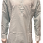 Marvelous Sky Blue Color Cotton Kurta With Pajama For Men