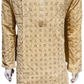 Elegant Beige Color Georgette Kurta With Pajama For Men