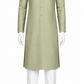 Attractive Green Color Cotton With Self Design Kurta Suits For Men