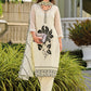 Heavenly White Colored Heavy Organza Salwar Suits With Embroidery Dupatta