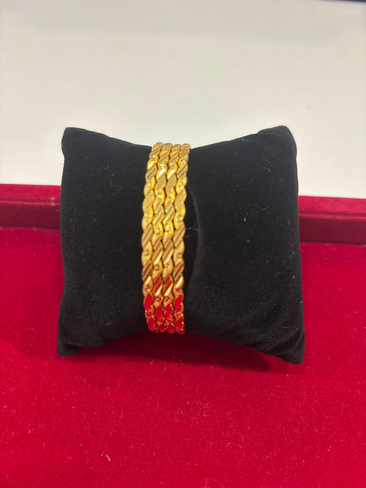 Traditional Gold Plated Bangles For Women