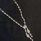 American Diamond Necklace With Earrings In Mesa