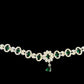 American Diamond Green And White Stone Work Hip Chain In USA