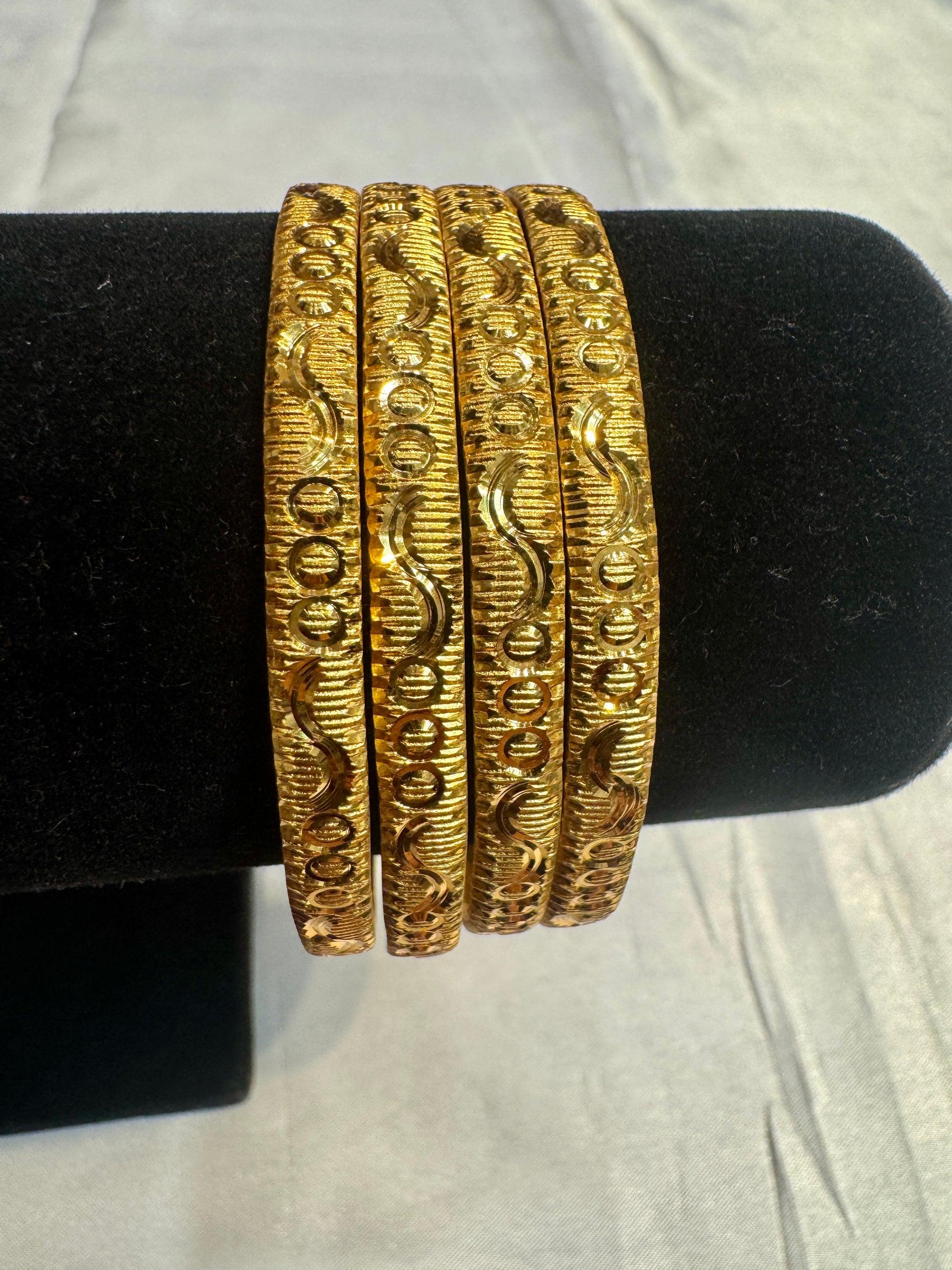 Amazing Gold Plated Designer Wear Bangles Near Me