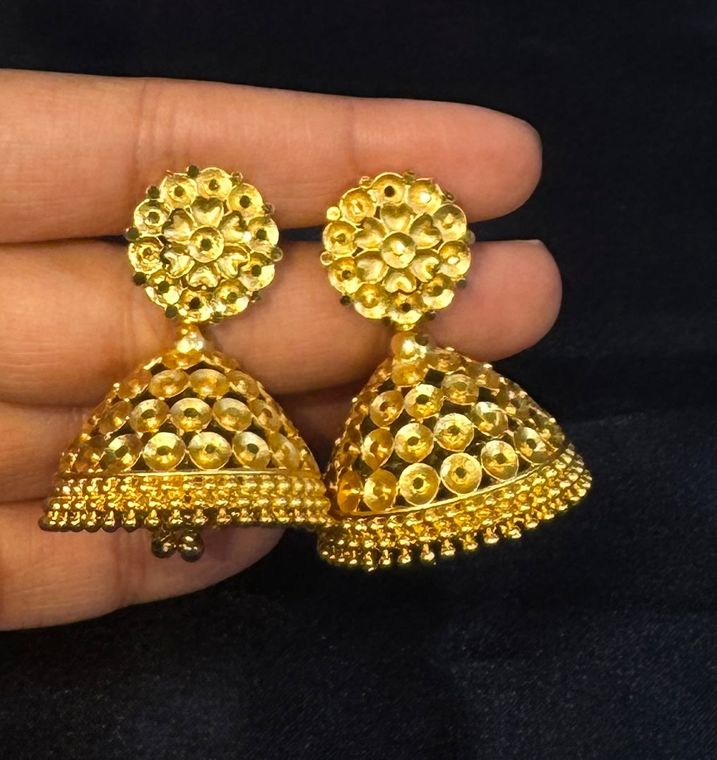 Marvelous Traditional Gold Plated Earrings Near Me