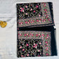 Attractive Black Color Soft Georgette Embroidered Work With White stone Fancy Saree - PREMIUM QUALITY