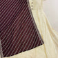 Awesome Ivory And Maroon Colored Silk Cotton Kurti With Bottom And Dupatta