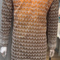 Amazing Orange Color Embroidery And Sequins Work Kurta With Pajama For Men