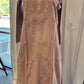 Amazing Light Brown Color Cotton With Chikankari Work Palazzo Suits For Women