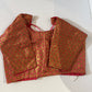Gorgeous Pure Silk With Zari Border Jacquard Blouse And Organza Dupatta