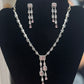 American Diamond Necklace With Earrings Near Me