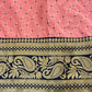 Elegant Pink Suit With Royal Blue Bottom And Dupatta
