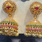Stunning Multicolored Gold Plated Earrings With Pearls Near Me