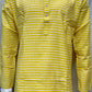 Alluring Yellow Color Cotton Kurta With Pajama For Men