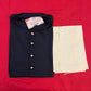 Stunning Navy Blue Color Designer Men's Kurta With Pajama Pant