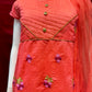 Georgeous Bright Pink Colored Suit With Bottom And Net Dupatta