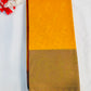 Charming Yellow And Red Color Art Silk Saree For Women