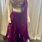 Amazing Purple Color Georgette With Embroidery And Sequins Work Lehenga Choli For Women