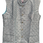 Elegant Light Blue Colored Mens Koti Jacket With Mirror Work