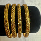 Gold Plated With Circle Design Bangles Near Me