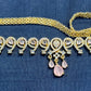 Lovely Gold Plated With Pink Stones Hip Chain For Women Near Me