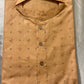 Wonderful Light Brown Color Cotton Men's Kurta With Pajama Pant