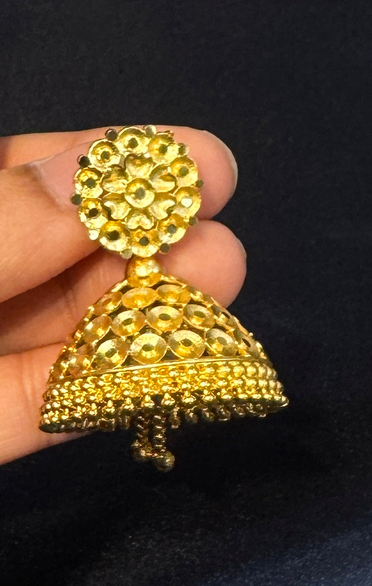 Traditional Gold Plated Earrings In USA