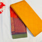 Charming Yellow And Red Color Art Silk Saree For Women