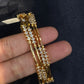 White Stones Gold Plated Bangles In USA