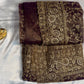 Magnificent Light Wine Color With Soft Net Embroidered Work Fancy Saree - PREMIUM QUALITY