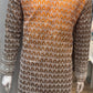 Amazing Orange Color Embroidery And Sequins Work Kurta With Pajama For Men