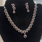 American Diamond Necklace With Earrings Set Near Me