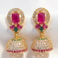 Beautiful MultiColored Gold Plated Earrings For Women Near Me
