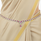 Appealing American Diamond White and Pink Color Stones Hip Chain