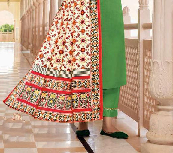 Colored Chanderi Silk Salwar Suits With Fancy Embroidey Work Near Me
